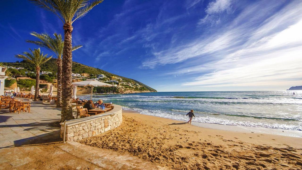 Strandnahe Wohnung Mit Meerblick Moraira Exterior photo