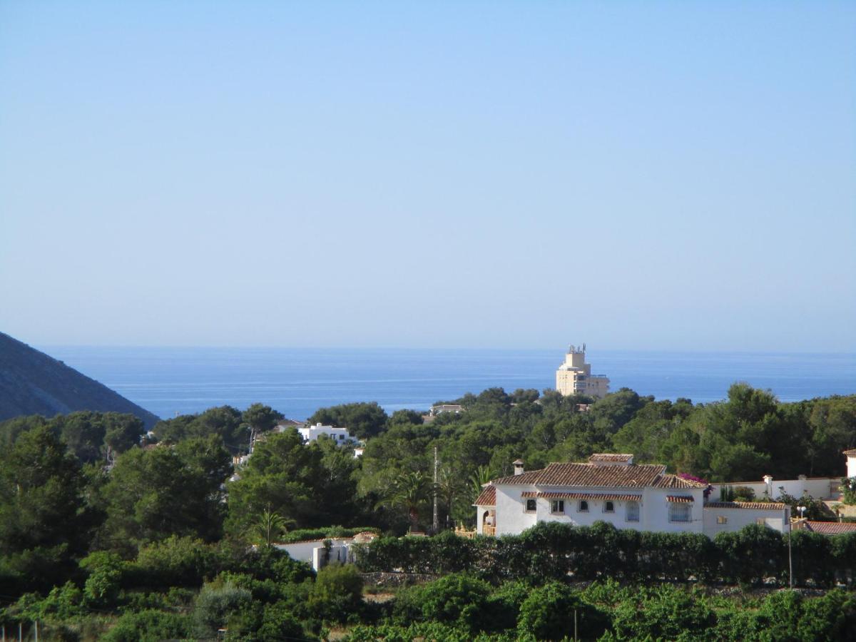 Strandnahe Wohnung Mit Meerblick Moraira Exterior photo